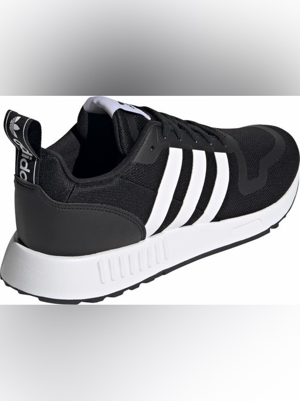 adidas Men’s Black & White Multix Sneaker Running Shoes (Excellent Condition) - Picture 3 of 14